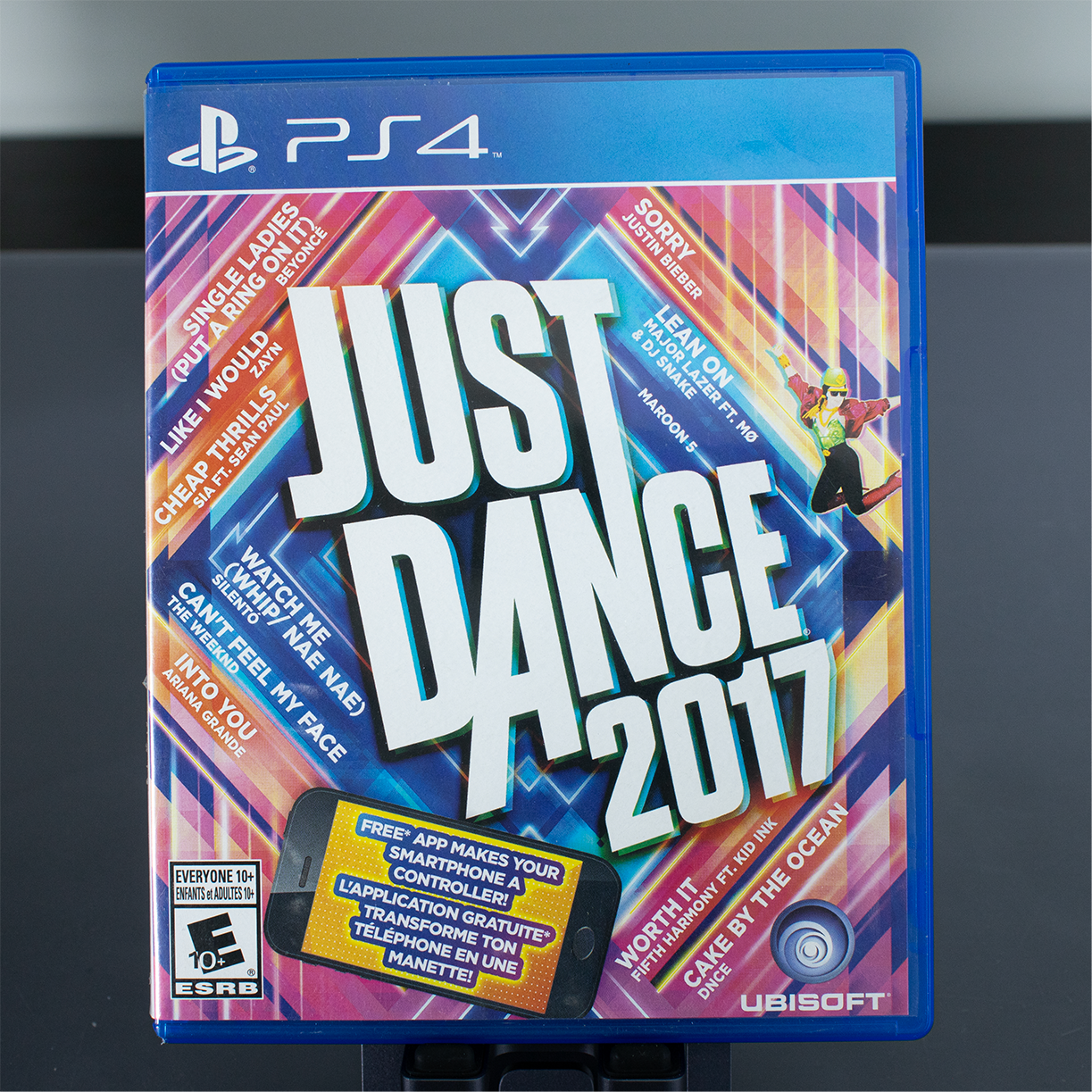 Just Dance 2017 - Box and disk - PS4 Game