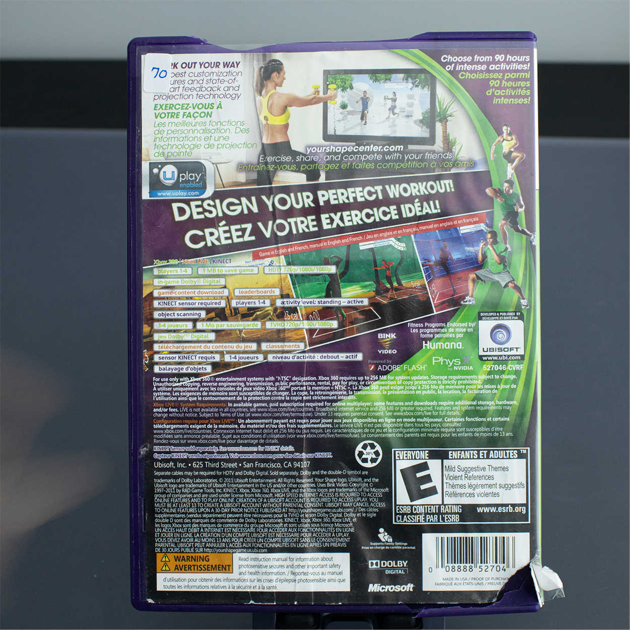 Your Shape - Fitness Evolved 2012 - Xbox 360 Game