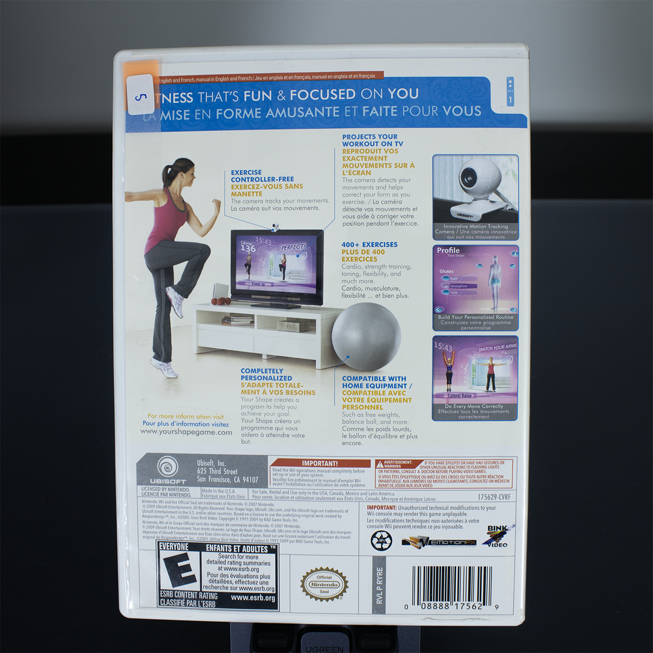 Your Shape - Jenny McCarthy - CIB - Wii Game