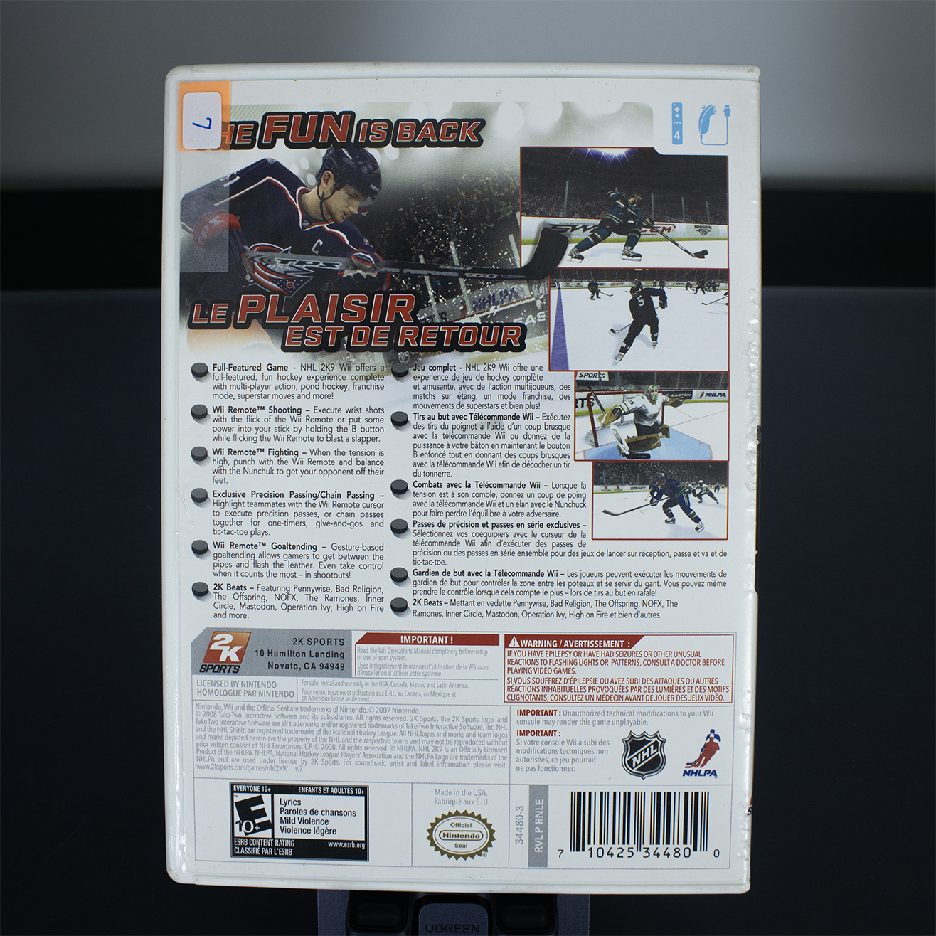 NHL2K9 - Wii Game