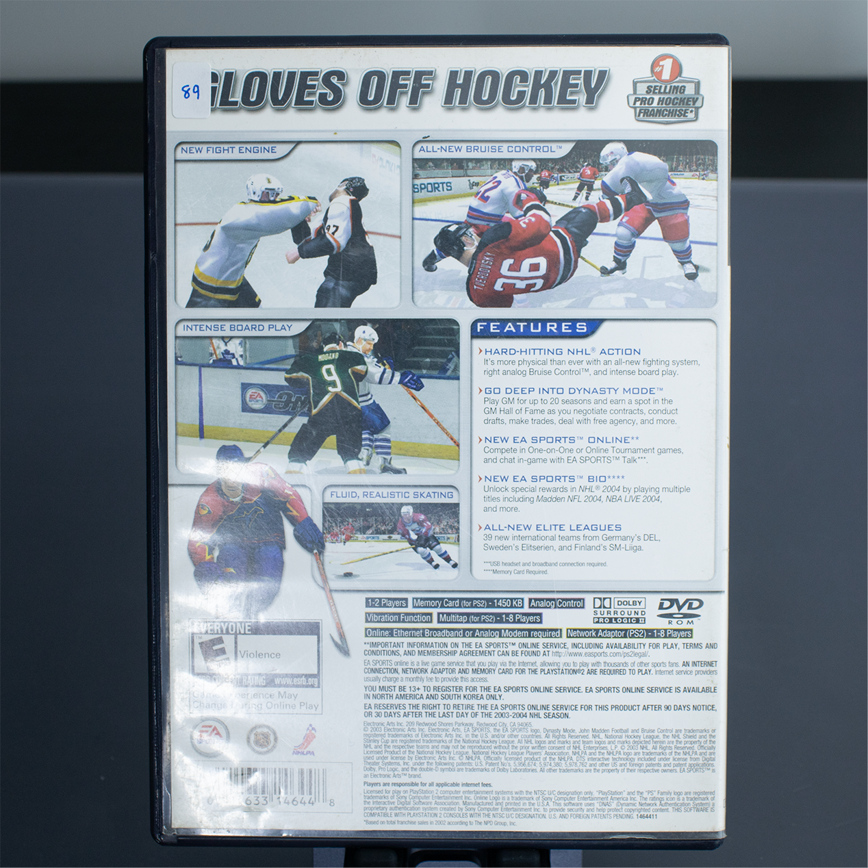 NHL 2004 (Dany Heatley) - PS2 Game