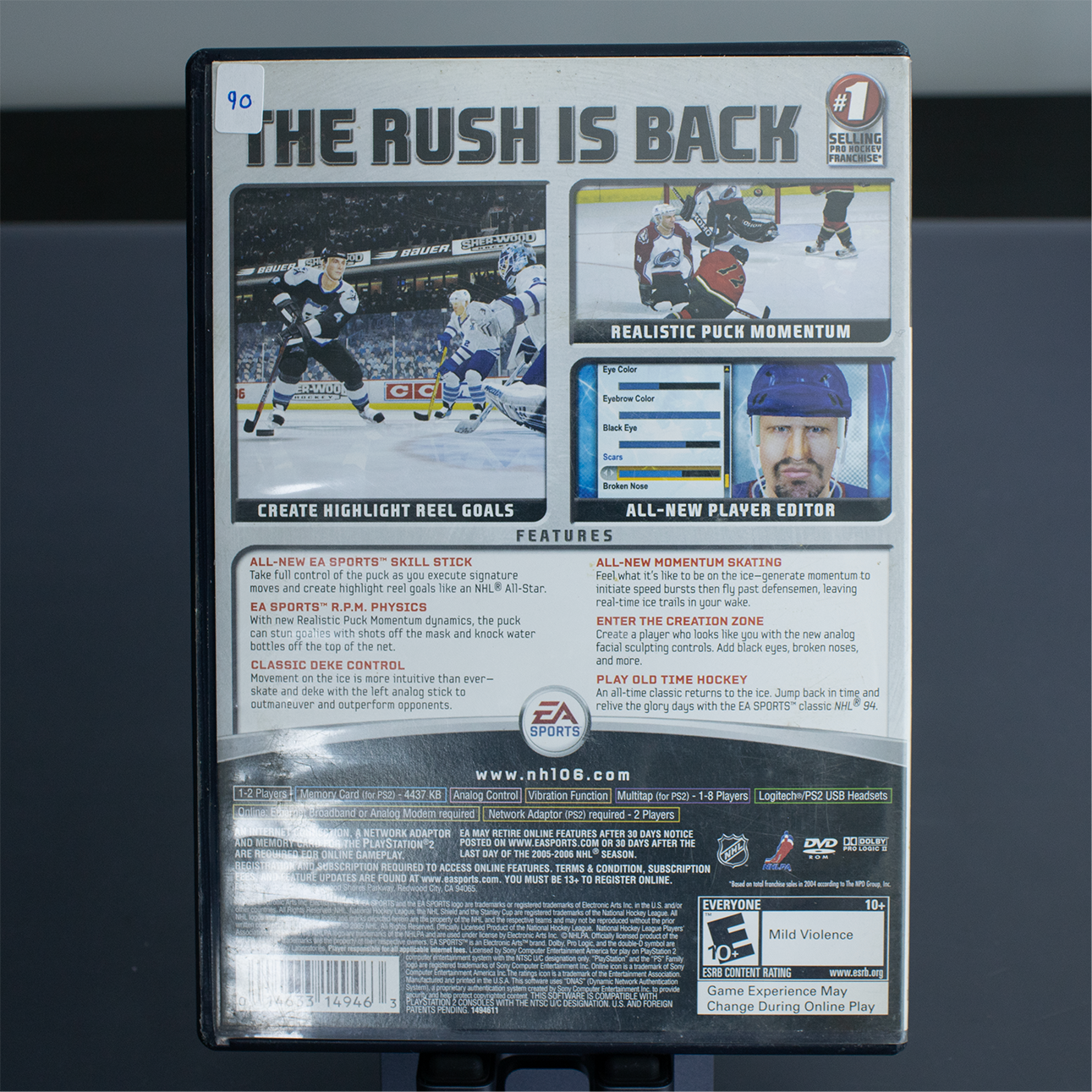 NHL06 - PS2 Game