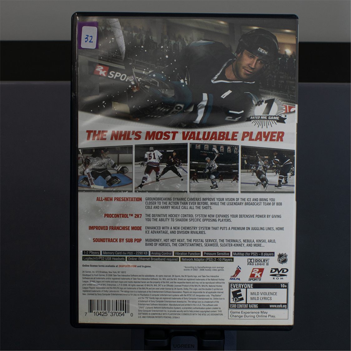 NHL2K7 - CIB - PS2 Game