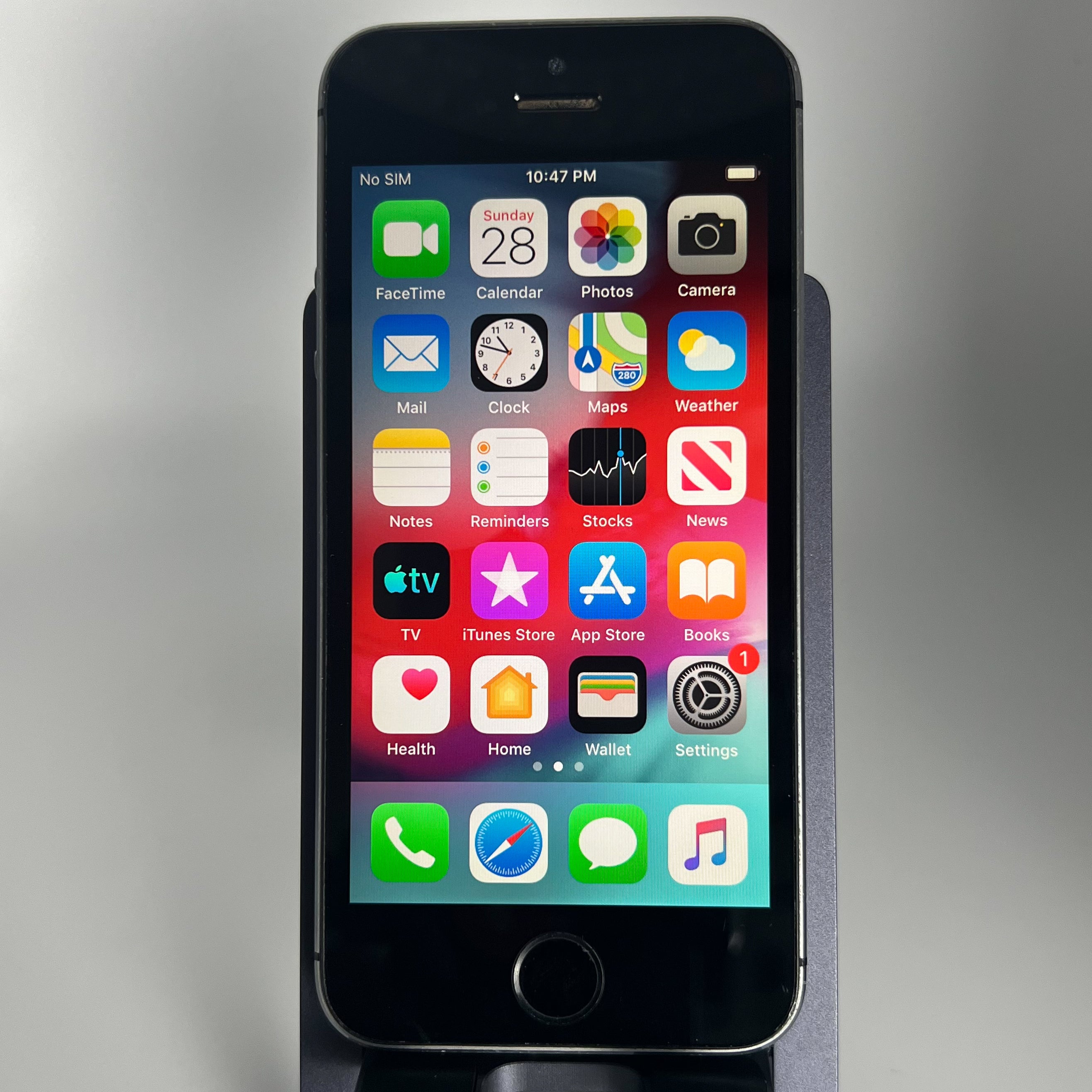 iPhone 5S - iOS 12.5.7 - 16GB - Battery 87% - Locked