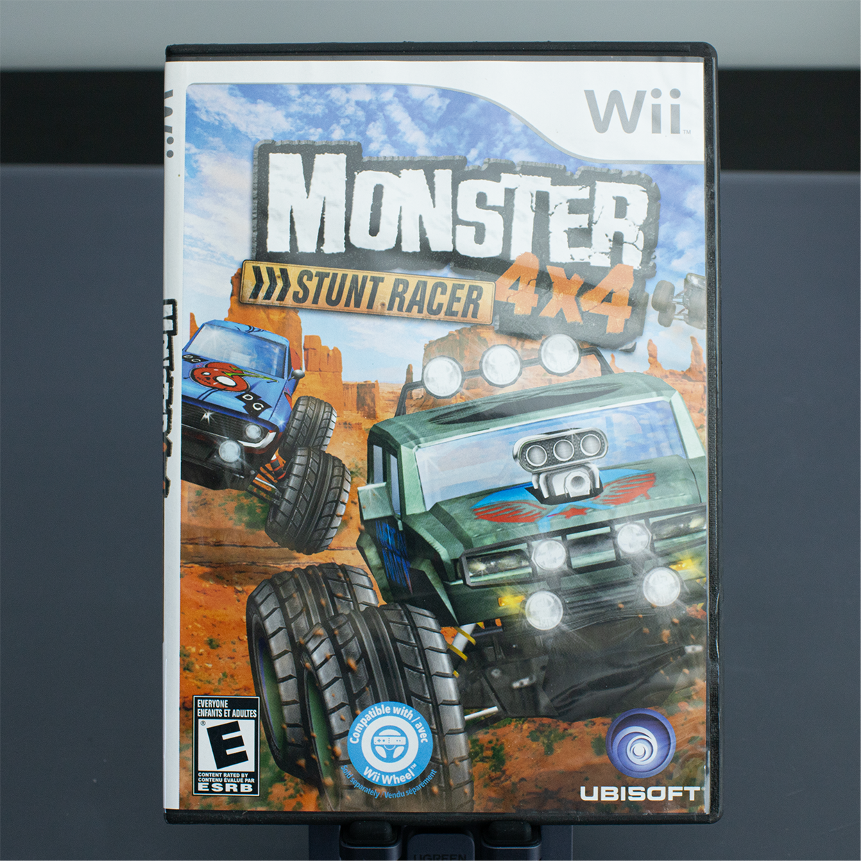 Monster Stunt Racer 4x4 - Manuel & disk - Wii Game