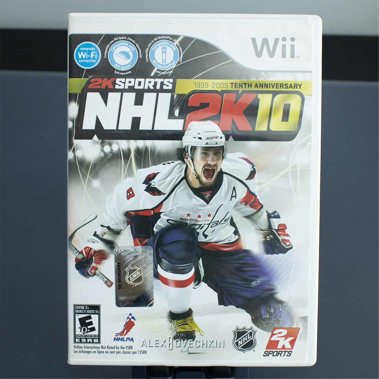 NHL 2K10 - Disk & box - Wii Game