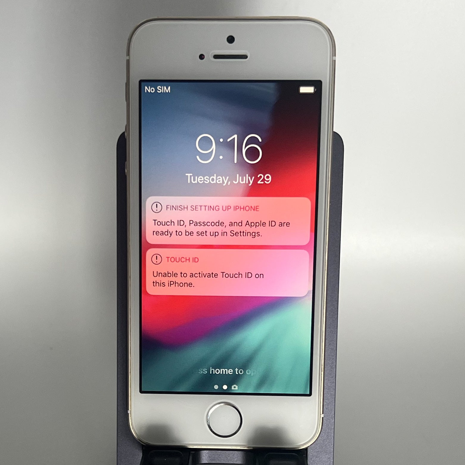 iPhone 5S - iOS 12.5.7 - 32GB - Battery 86% - locked