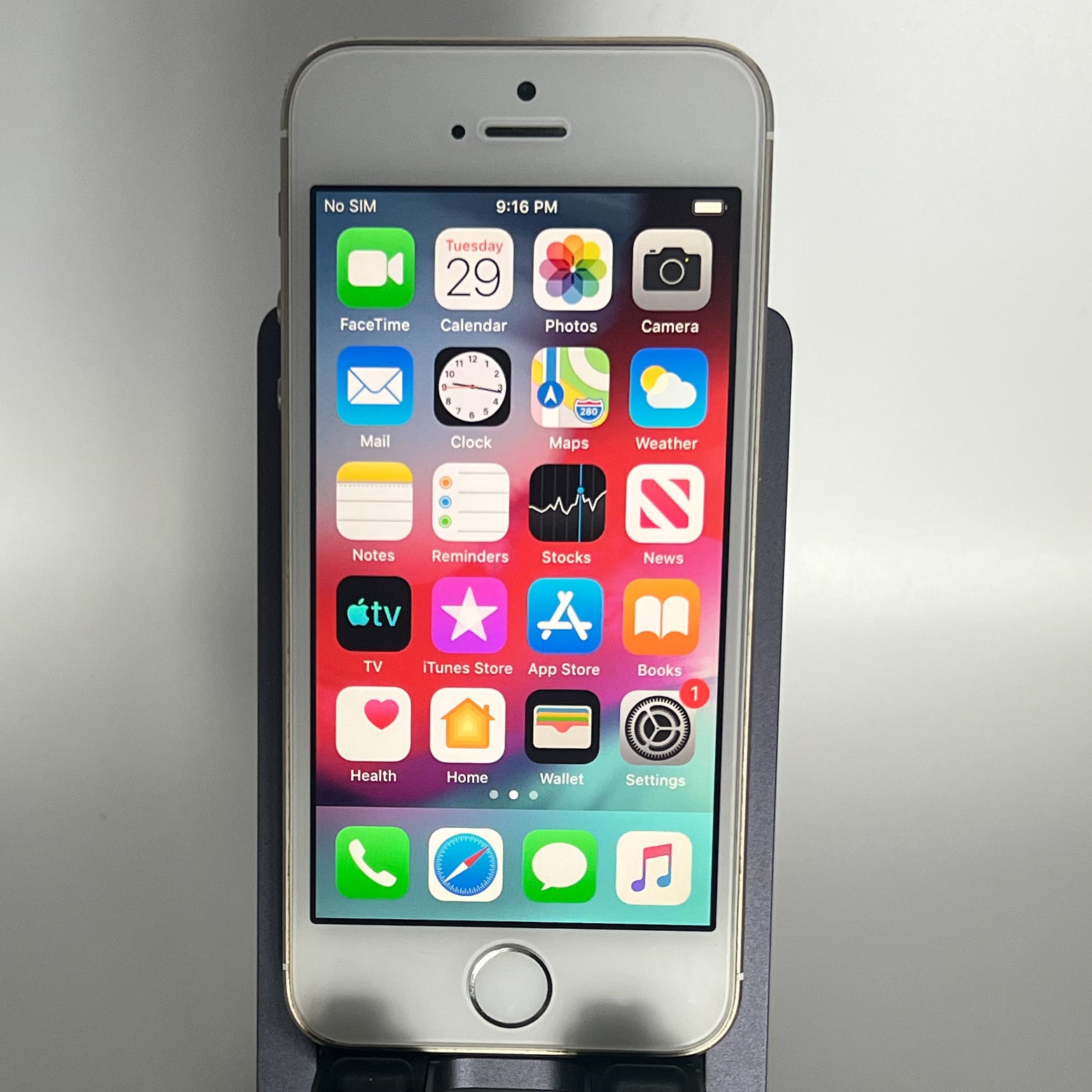 iPhone 5S - iOS 12.5.7 - 32GB - Battery 86% - locked